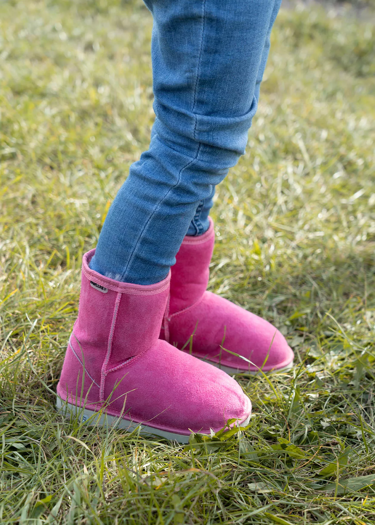 Buty dziecięce ze skóry jagnięcej - ELSA