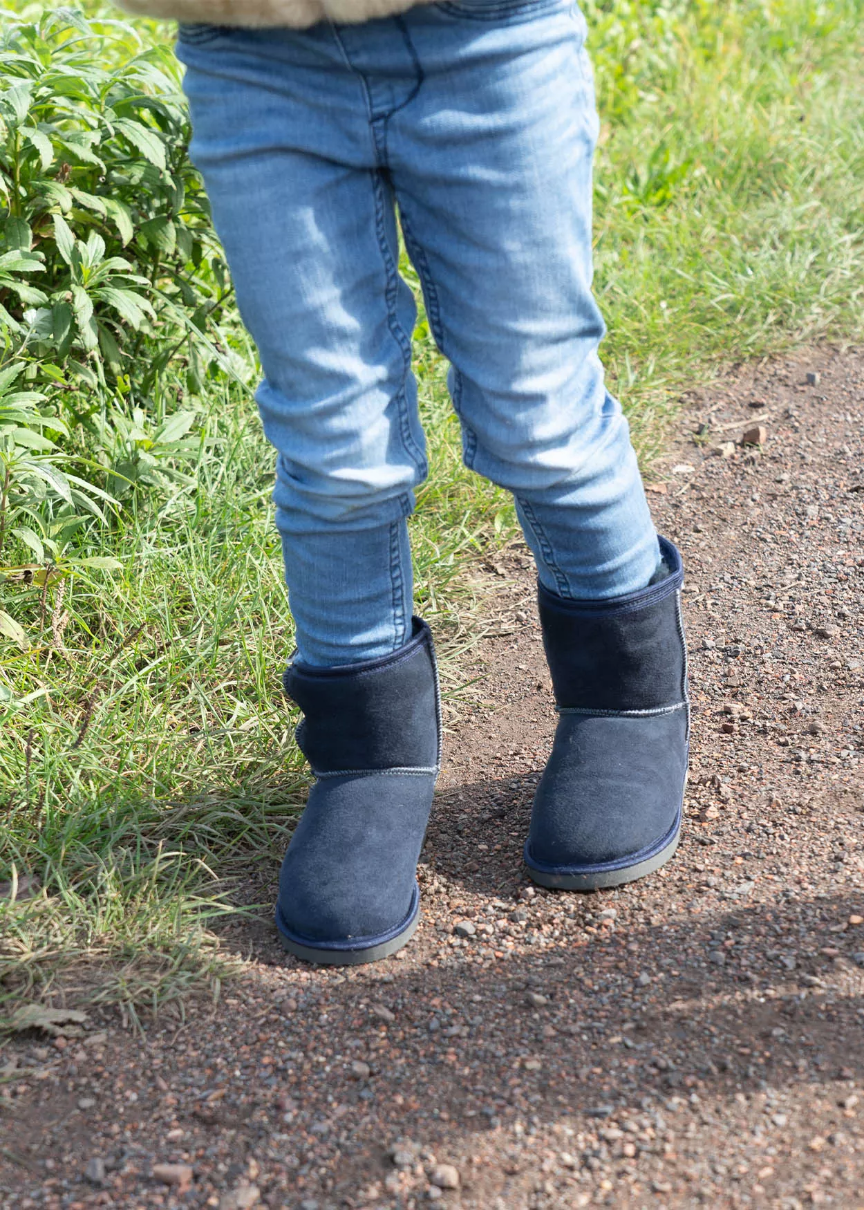 Buty dziecięce ze skóry jagnięcej - ELSA