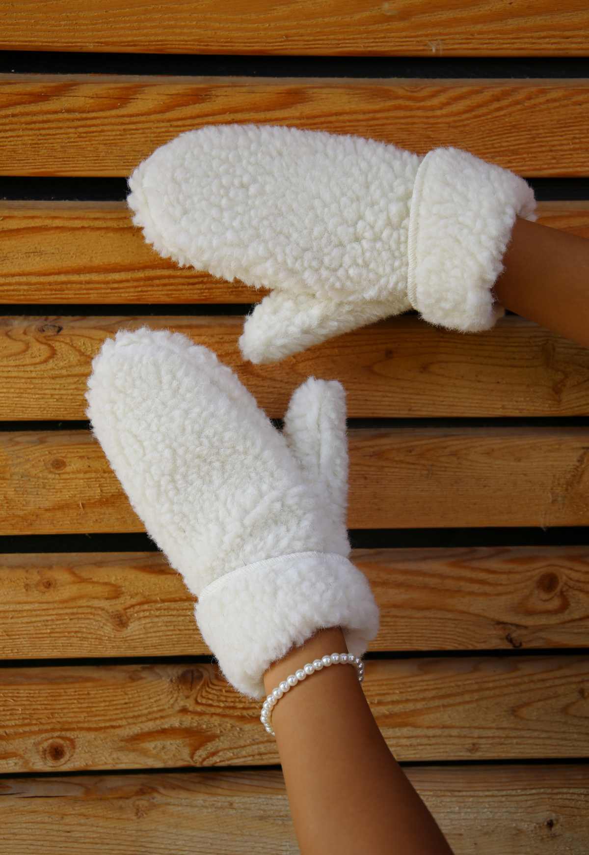 Rękawiczki z wełny merynosów Mollie